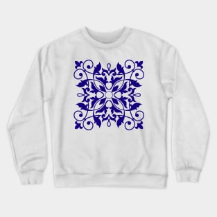 Vintage Azulejos Tile Crewneck Sweatshirt